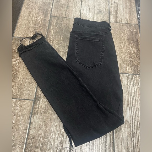 PACSUN High Rise Distressed Jeggings Women’s Size 30L - Picture 8 of 10